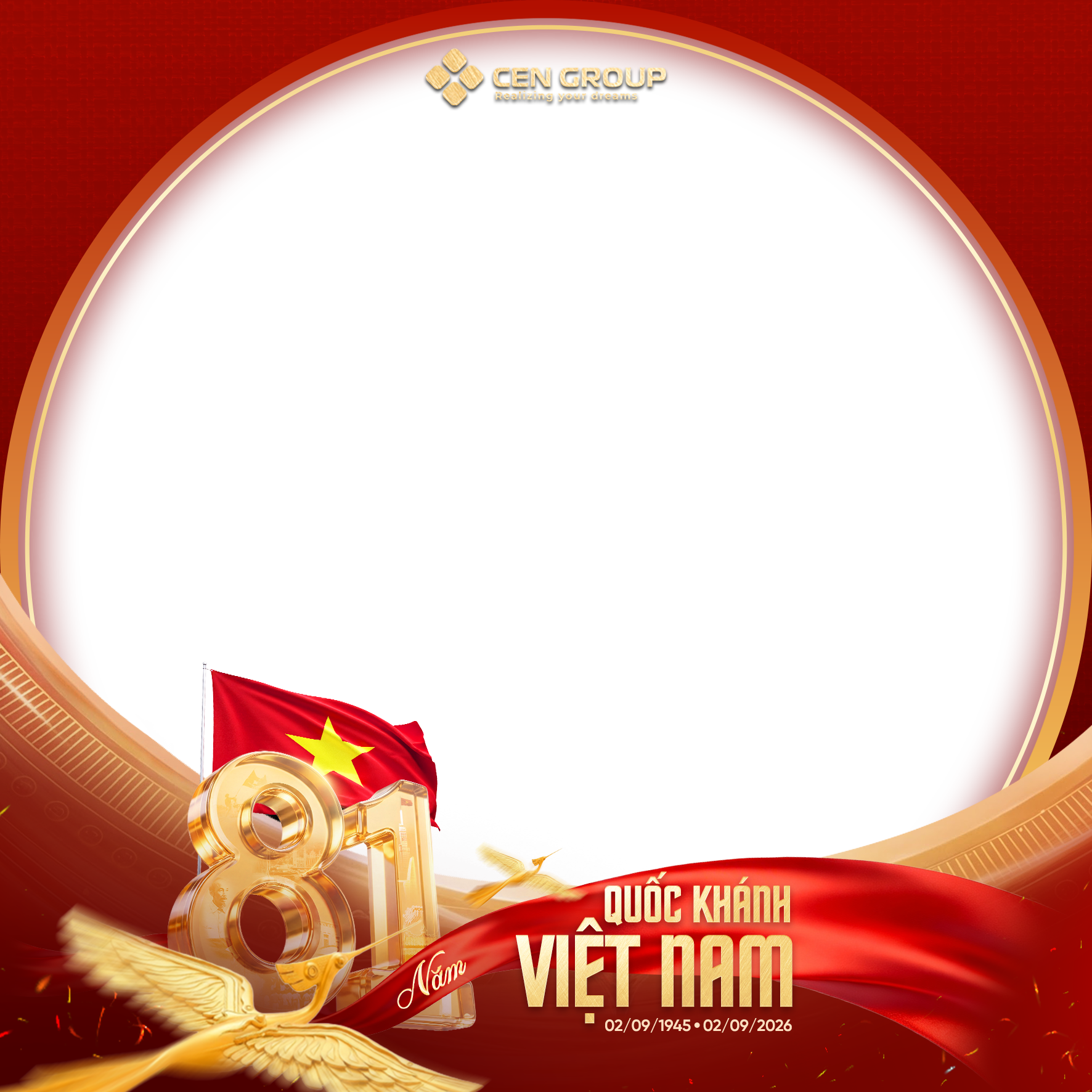 Cen Group chào mừng Quốc Khánh 2/9