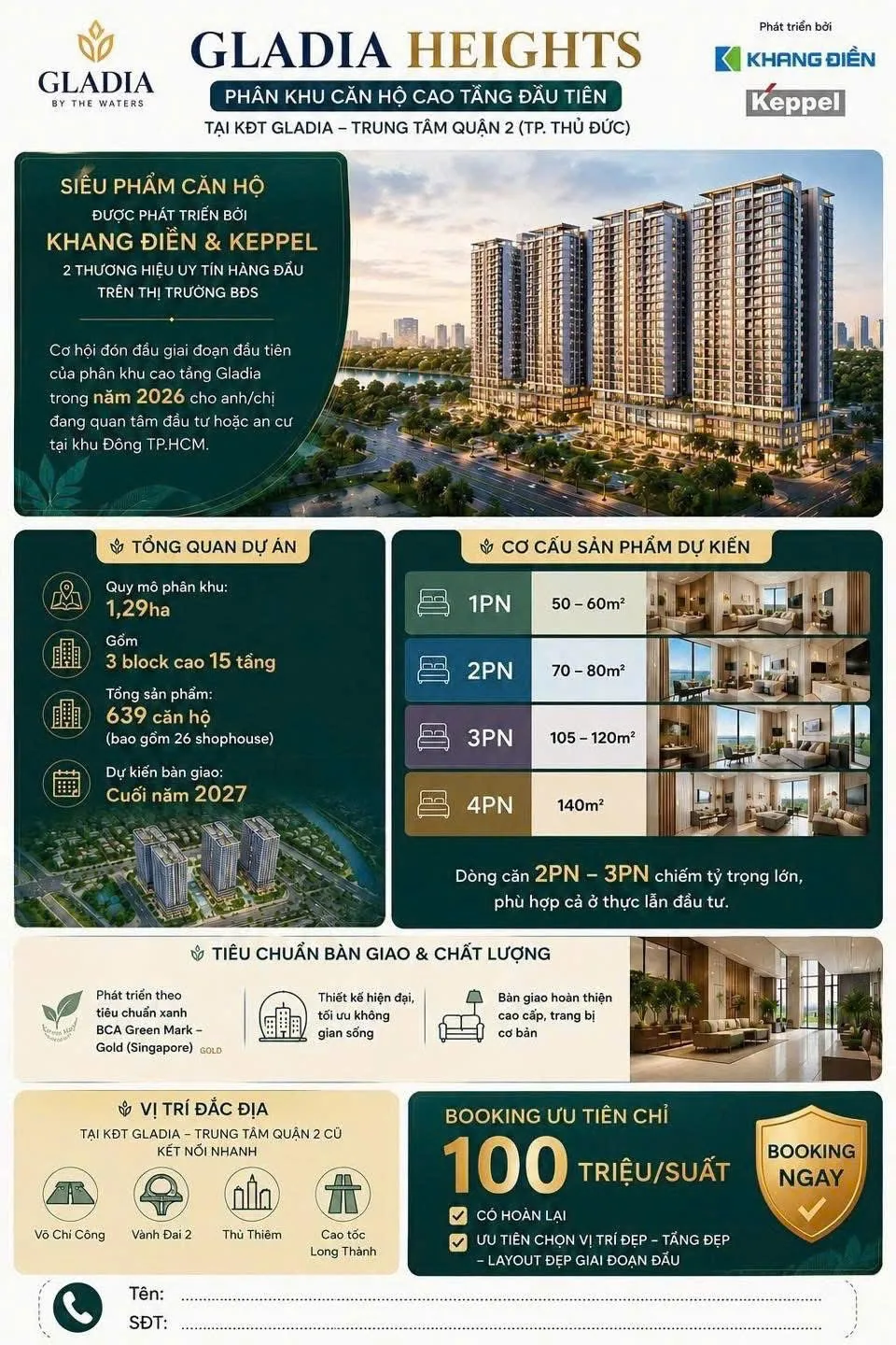 TMDV GLADIA HEIGHTS
